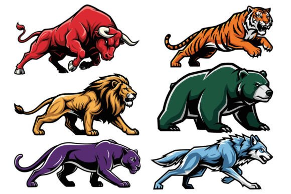 Animal Mascot and Sports Logos SVG: Unleash Your Brand's Wild Side