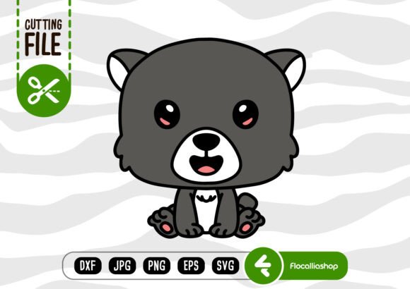 Woodland Animal Silhouettes - Bear SVG: Bringing Forest Charm to Your Designs